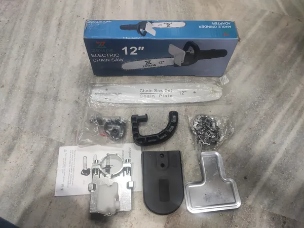 12_Inch_Electric_Chainsaw_Adaptor_Set_For_Angle_Grinder_Corded_Chainsaw_(Without_Battery)