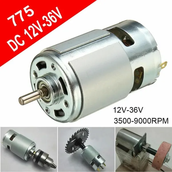 12V-24V_DC_775_Ball_Bearing_3500-9000_RPM_High_Speed_Large_Torque_Motor_for_DIY_Electronic_Projects_and_Power_Tools_Kit