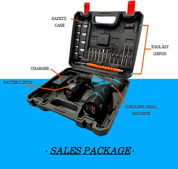 New_12_V_Cordless/Screwdriver_Machine_With_Tool_Kit_Set_Heavy_Duty_Cordless_Drill_(10_Mm_Chuck_Size)