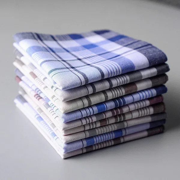 Multi_Color_12_Pcs_Gentleman'S_Soft_Cotton_Sweat-Absorbent_Pocket_Handkerchiefs