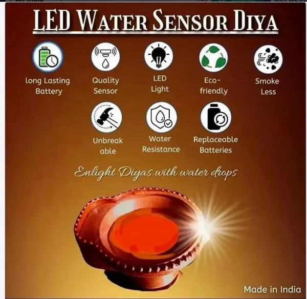 12_Pcs_Water_Sensor_Diya_Electronic_LED_eco-Friendly_Designer_Decorative_for_Festival,_Pooja,_Home_Decoration,_Diwali_etc.