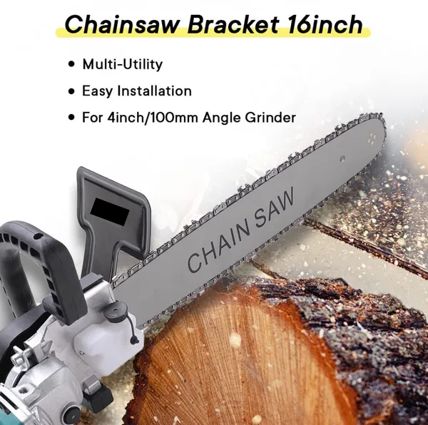 12_Inch_Electric_Chainsaw_Bracket_Adapter_Set_For_Angle_Grinder_Machine_Corded_Chainsaw_(Without_Battery)