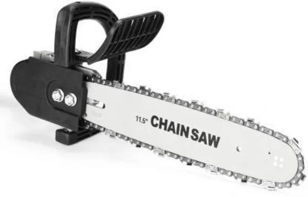 Banson_Bsnca300_Professional_Tools_And_Hardware_11.5Inch_/_11.5"_Chain_Saw_Attachment_For_Angle_Grinder_Corded_Chainsaw_Corded_&_Cordless_Chainsaw_(Without_Battery)