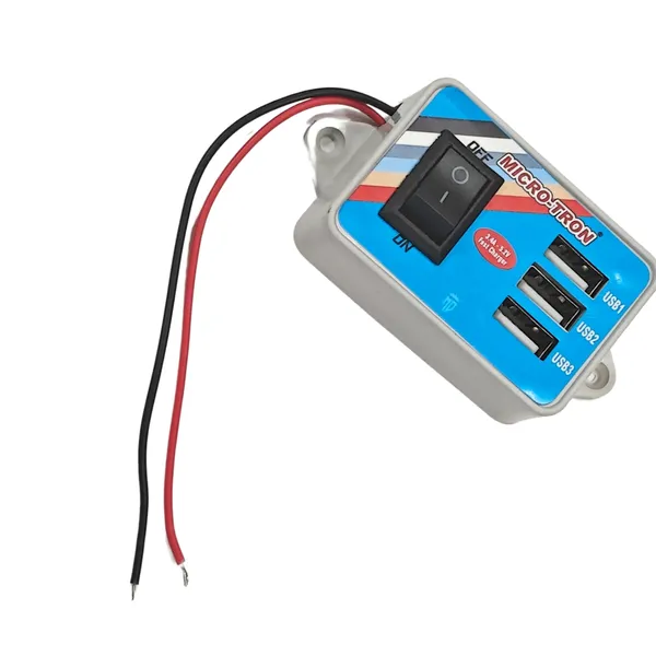 12v/24v_3_USB_Mobile_Phone_Charger_Adapter_for_Portable_Power_Banks,_Mobile_Phones,_Tablets_and_iPads_etc.