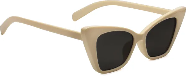 Cream_Cat-Eye_Sunglasses_-_For_Women