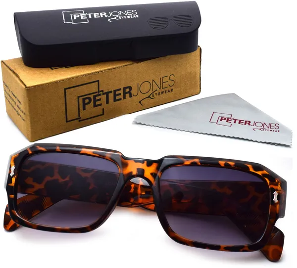 Beige_Retro_Square_Sunglasses_-_For_Unisex