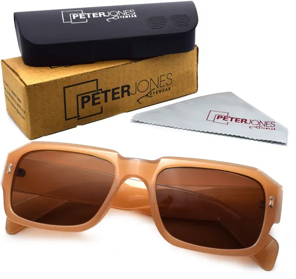 Orange_Retro_Square_Sunglasses_-_For_Unisex