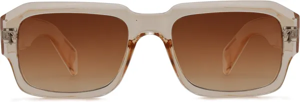 Transparent,Brown_Retro_Square_Sunglasses_-_For_Unisex