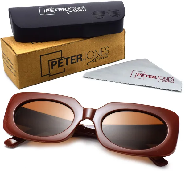 Brown_Retro_Square_Sunglasses_-_For_Unisex