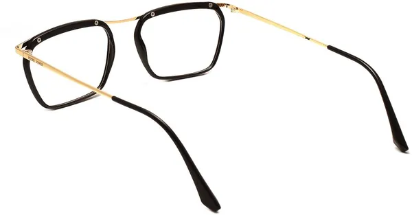 Black,Gold_Full_Rim_Rectangle_Frame_(53_Mm)_-_For_Unisex