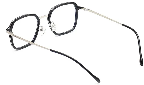 Black,Silver_Full_Rim_Square_Frame_(48_Mm)_-_For_Unisex