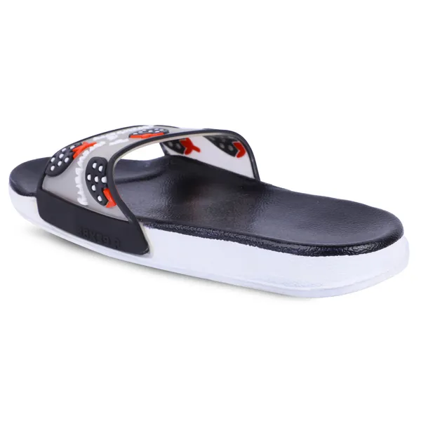 Black_Silicon_Strap_And_Pvc_Slip_On_Sliders_For_Women