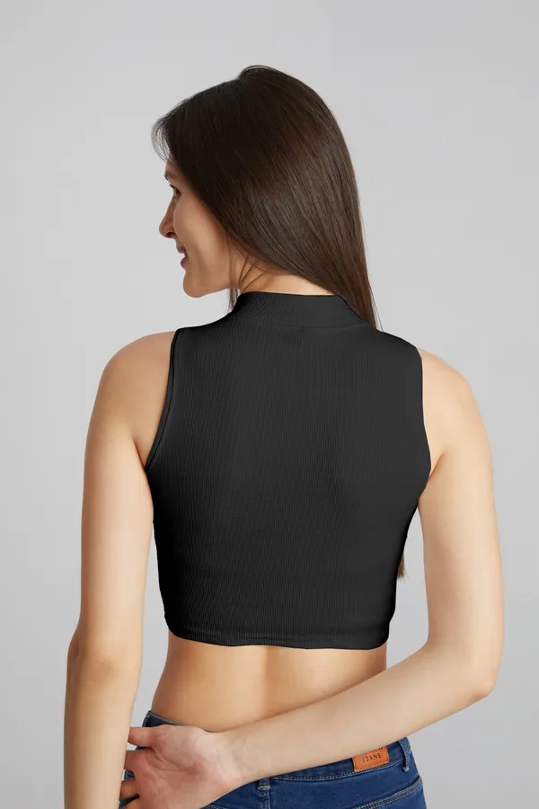 High_Neck_Sleeveless_Ribbed_Slim_Fit_Tank_Top
