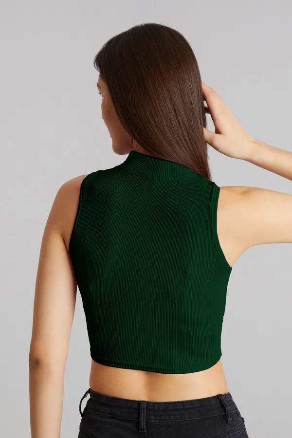 High_Neck_Sleeveless_Ribbed_Slim_Fit_Tank_Top