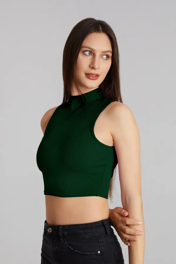 High_Neck_Sleeveless_Ribbed_Slim_Fit_Tank_Top