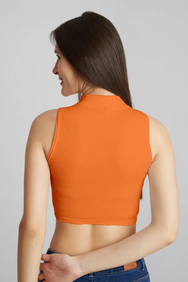 High_Neck_Sleeveless_Ribbed_Slim_Fit_Tank_Top