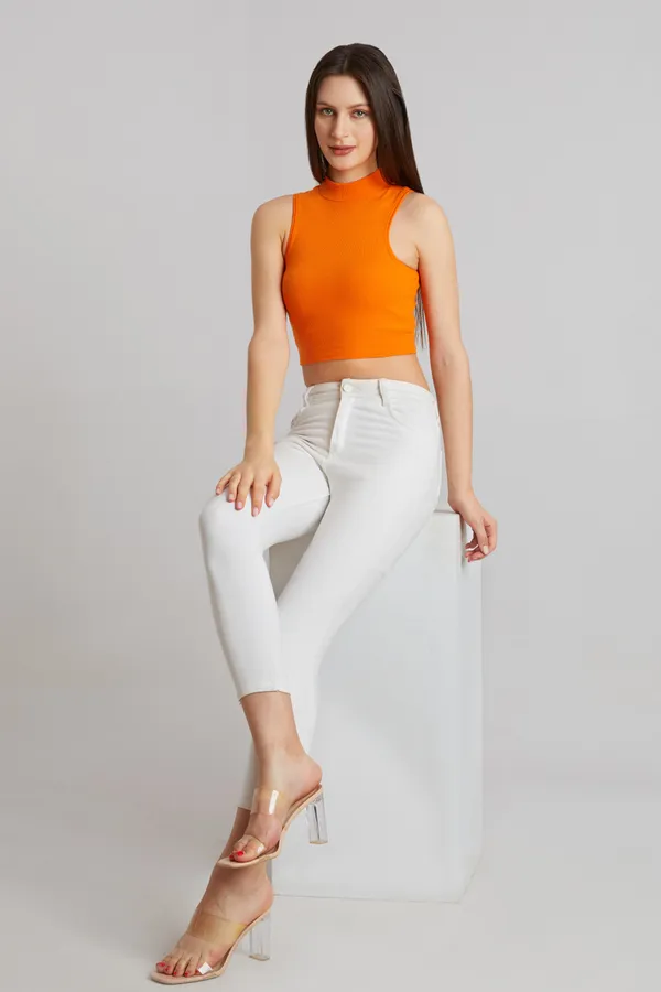 High_Neck_Sleeveless_Ribbed_Slim_Fit_Tank_Top