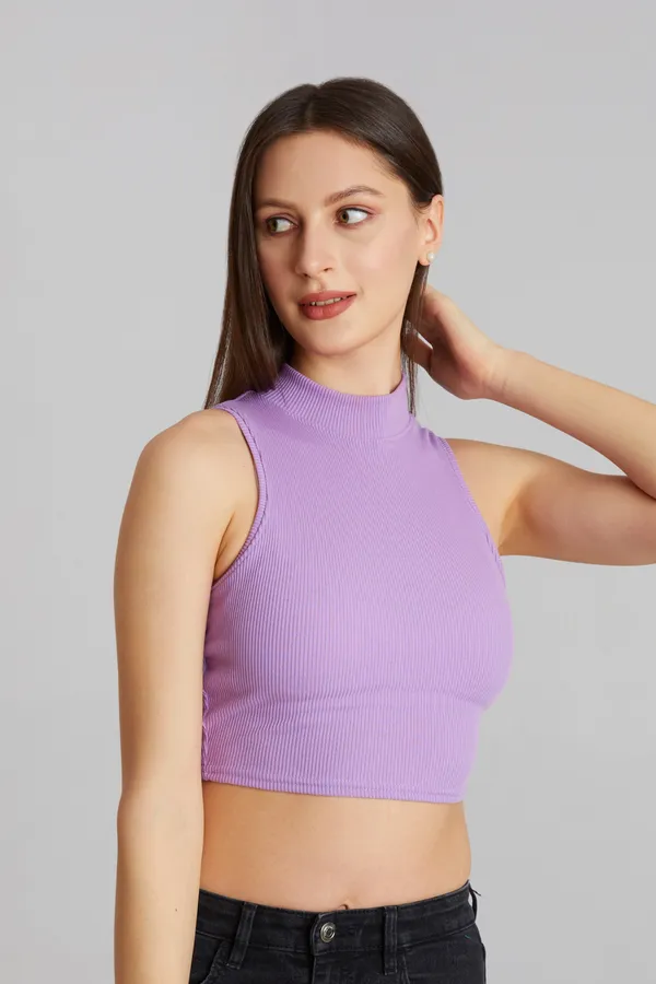 High_Neck_Sleeveless_Ribbed_Slim_Fit_Tank_Top