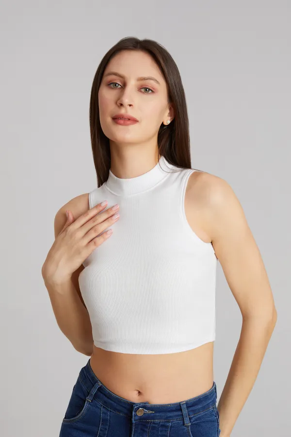High_Neck_Sleeveless_Ribbed_Slim_Fit_Tank_Top