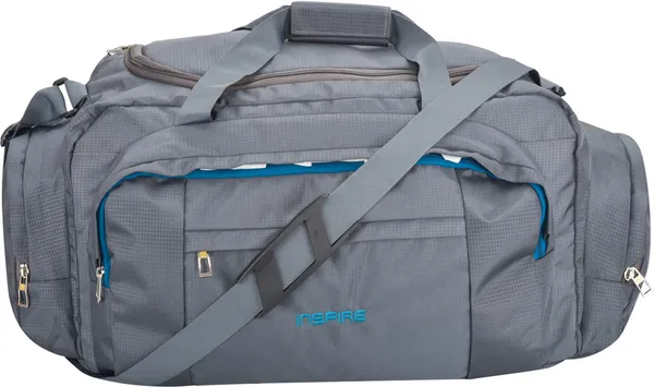50L_Grey_Crown_(60Cms)_Travel_Duffel_Without_Wheels_|_Premium_Quality_Duffel_Bags