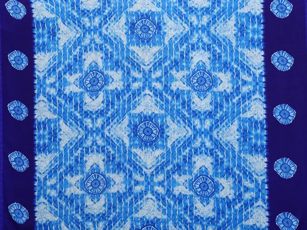 Paisley,_Striped,_Ombre,_Geometric_Print_Leheria_Georgette_Saree_(Blue,_Light_Blue)