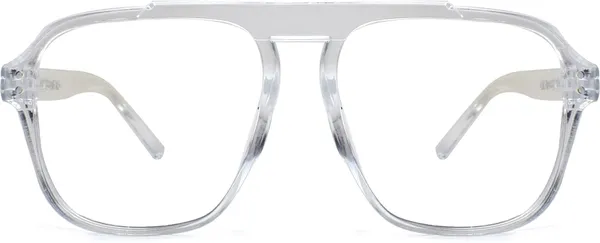 Transparent_Full_Rim_Square_Frame_(56_Mm)_-_For_Unisex