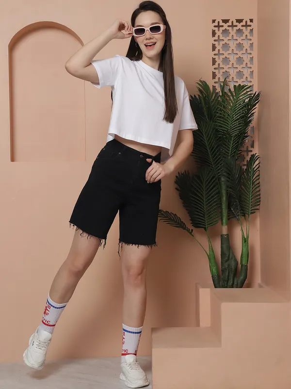 Women_White_&_Maroon_Pack_Of_2_Oversized_Tshirt