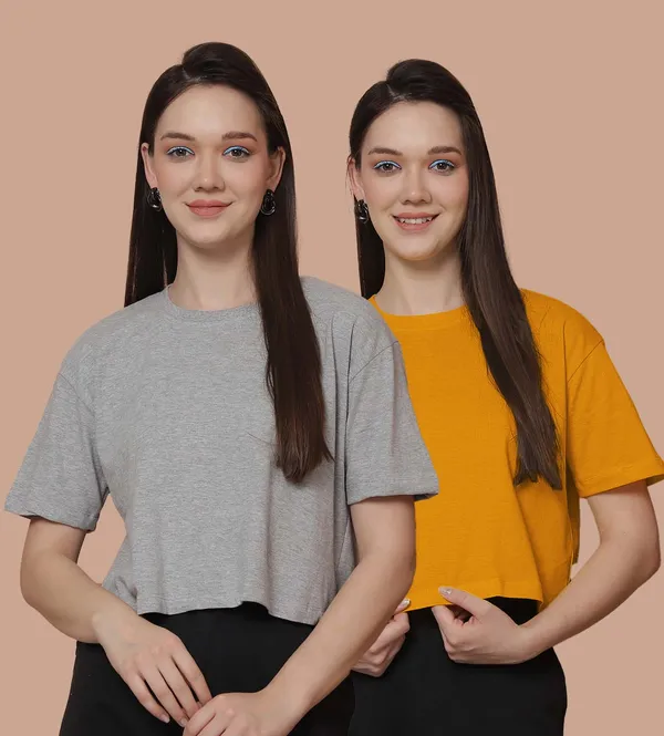 Women_Grey_&_Mustard_Pack_Of_2_Oversized_Tshirt