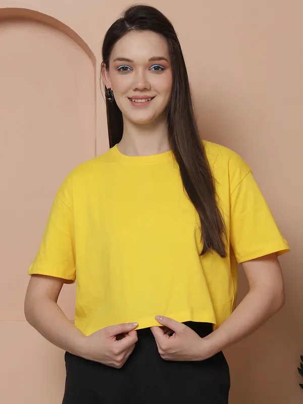 Women_Yellow_&_Purple_Pack_Of_2_Oversized_Tshirt