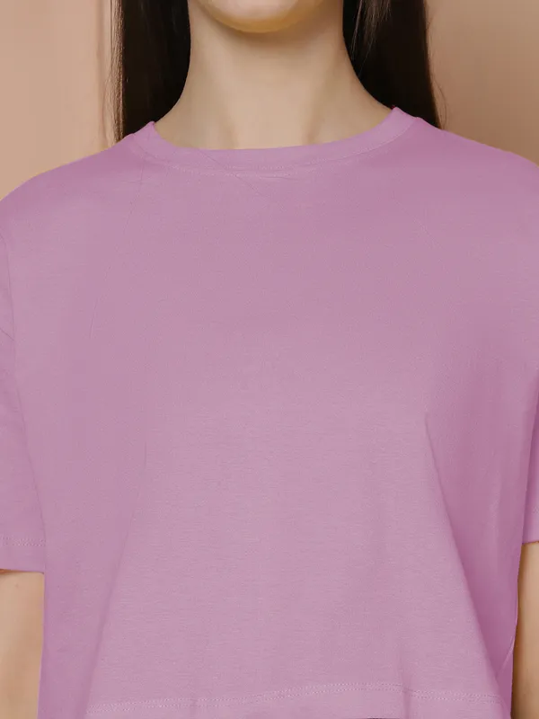 Women_Orange_&_Purple_Pack_Of_2_Oversized_Tshirt