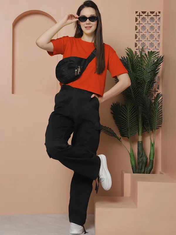 Women_Orange_&_Mustard_Pack_Of_2_Oversized_Tshirt