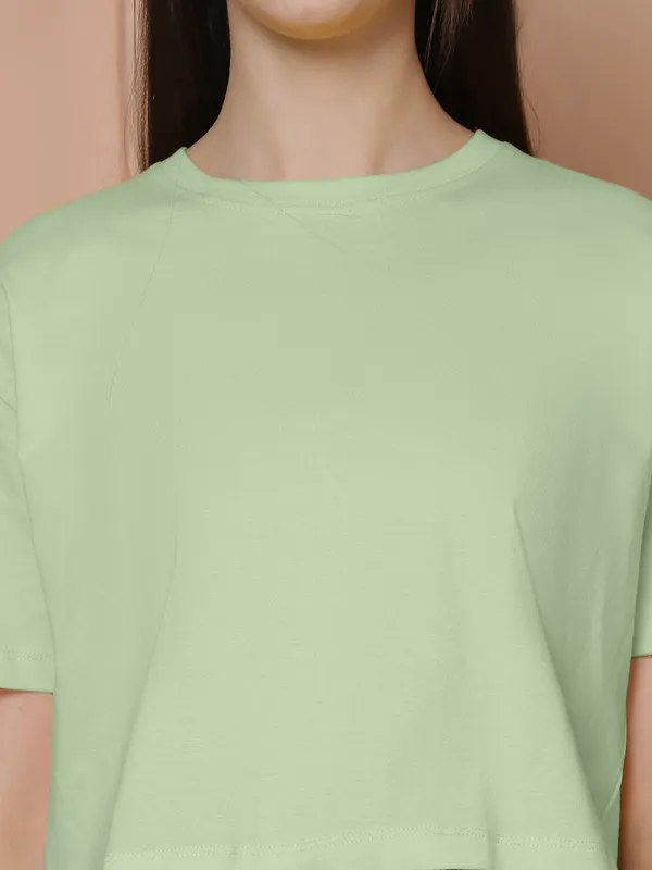 Women_Orange_&_Sea_Green_Pack_Of_2_Oversized_Tshirt