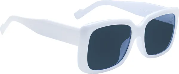 White_Retro_Square_Sunglasses_-_For_Unisex