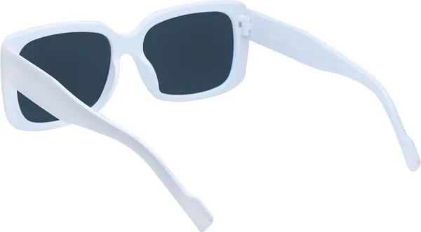 White_Retro_Square_Sunglasses_-_For_Unisex