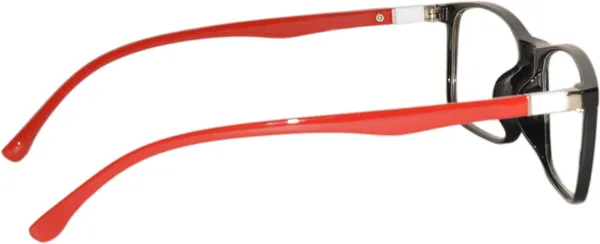 Red,Black_Full_Rim_Square_Frame_(58_Mm)_-_For_Unisex