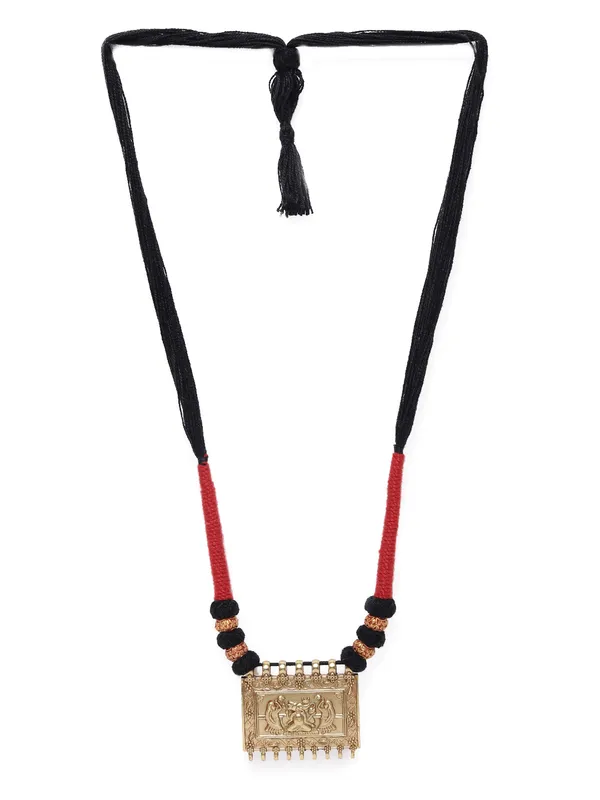 Women_Gold-Toned__Red_Gold_Plated_Necklace