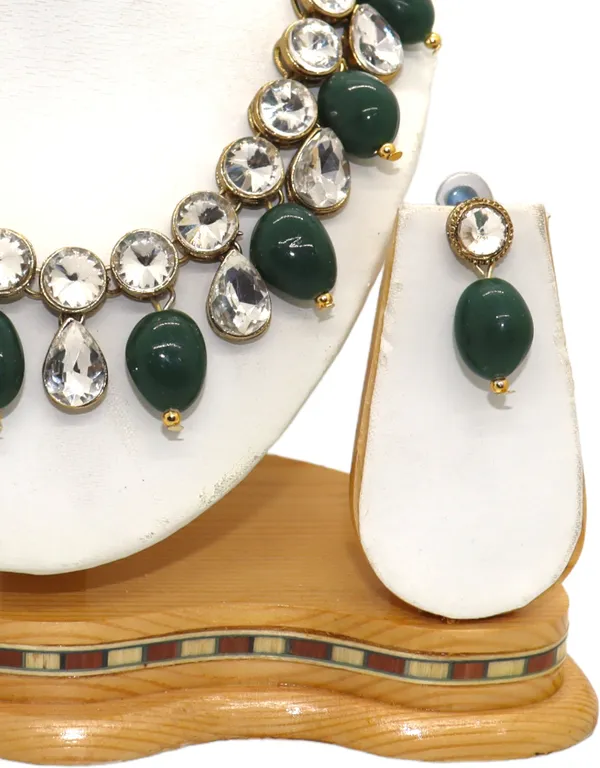 Green_Alloy_Copper_Jewellery_Set_For_Women