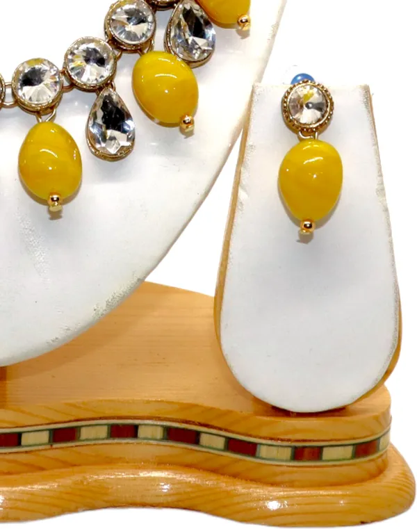 Yellow_Alloy_Copper_Jewellery_Set_For_Women