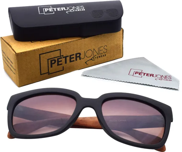 Black,Brown_Retro_Square_Sunglasses_-_For_Unisex