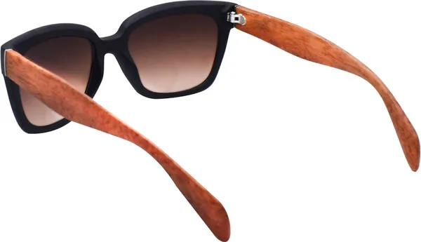 Black,Brown_Retro_Square_Sunglasses_-_For_Unisex