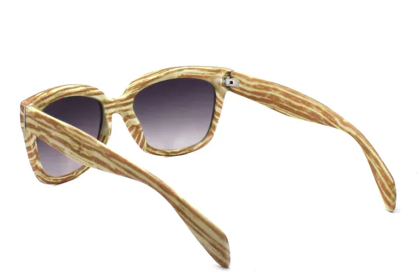Beige_Retro_Square_Sunglasses_-_For_Unisex