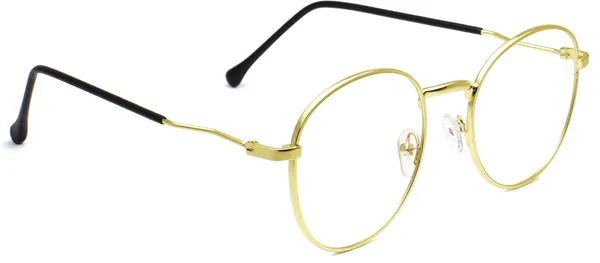Gold_Full_Rim_Round_Frame_(52_Mm)_-_For_Unisex