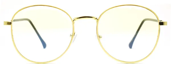 Gold_Full_Rim_Round_Frame_(52_Mm)_-_For_Unisex
