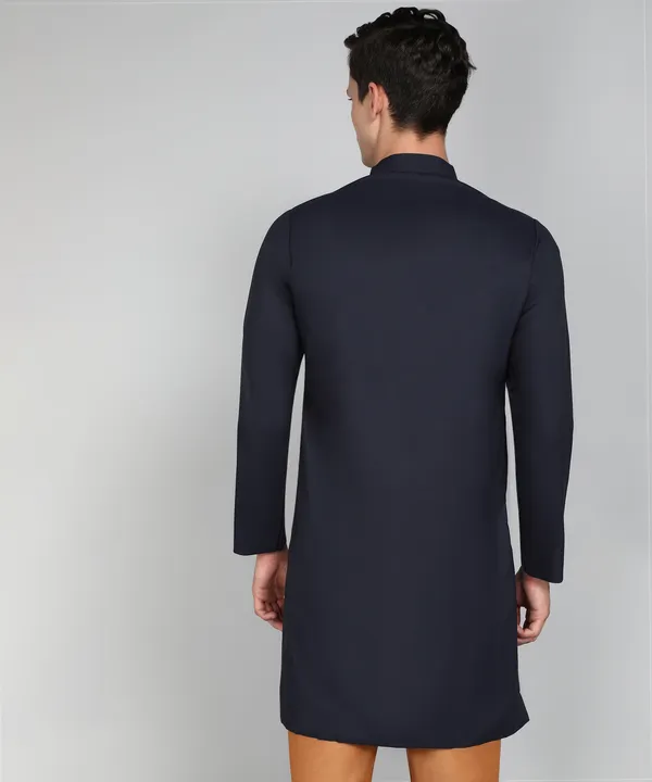 Solid_Navy_Blue_Cotton_Blend_Nawabi_With_Paijama