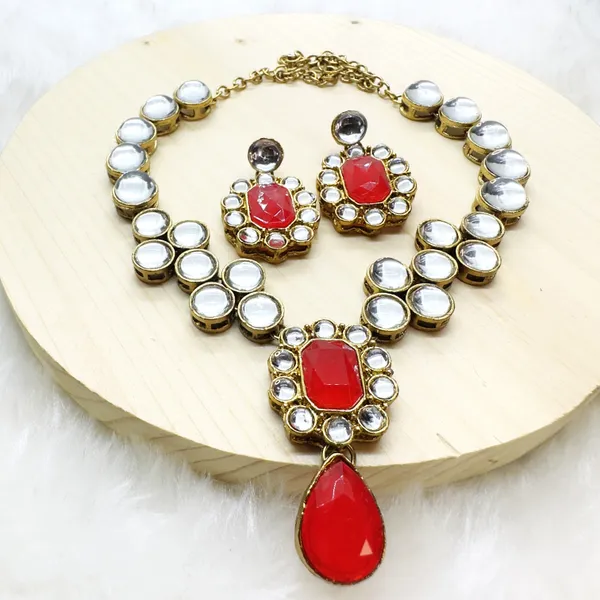 Red_Alloy_Copper_Jewellery_Set_For_Women