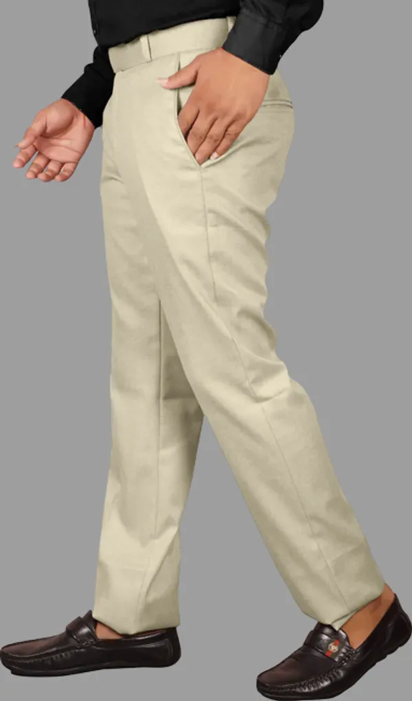 Men's_Beige_Regular_Fit_Premium_Poly_Cotton_Formal_Trousers