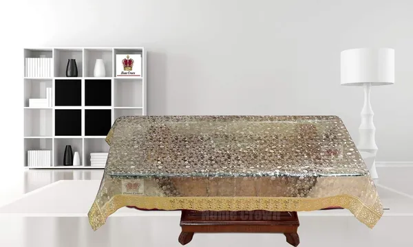 Transparent_PVC_Table_Cover_|_Waterproof_4_Seater_Center_with_Golden_Lace