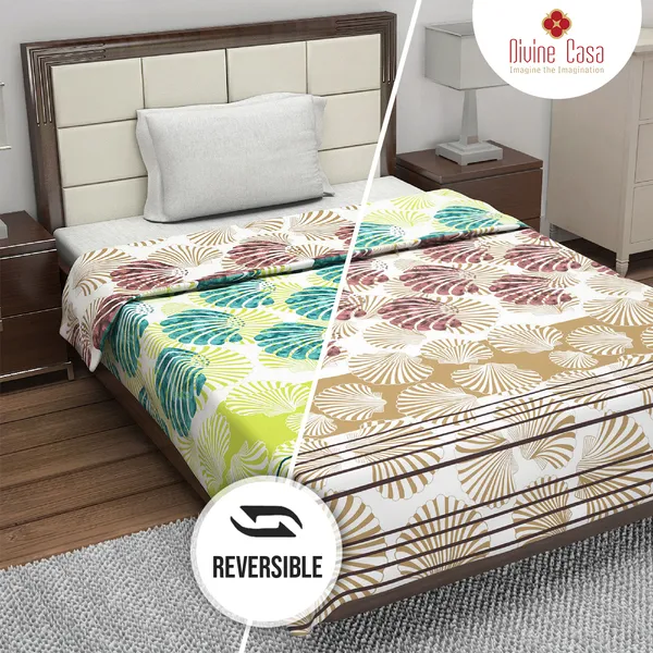 Floral_Single_Dohar_for_AC_Room_(Cotton,_Brown)