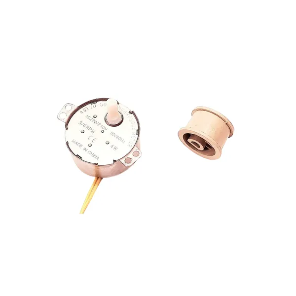 1_Pc_D-Cut_Shaft_Synchronous_Motor220-240volts_5/6rpm_4w_Auto_Swing_Motor_220_Volt_Ac_for_Playground_Swings,_Outdoor_Entertainment_Areas,_Robotics_and_Automation_etc_with_Pulley_Connector