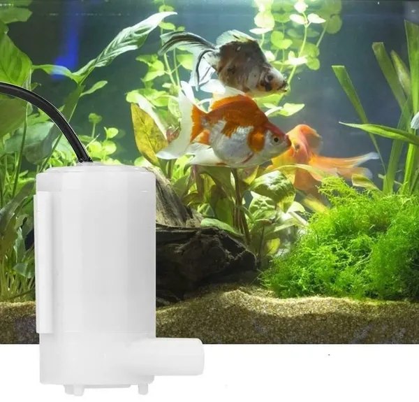1_Pc_Micro_DC_3-6v_Micro_Submersible_Mini_Water_Pump_With_1_Meter_Pipe_Aquariums_and_Fish_Tanks,_Water_Fountains,_Beverage_Dispensers,_Solar-Powered_Irrigation_Systems_etc